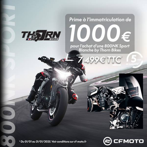 cfmoto 800nk sport thorn bike promotion